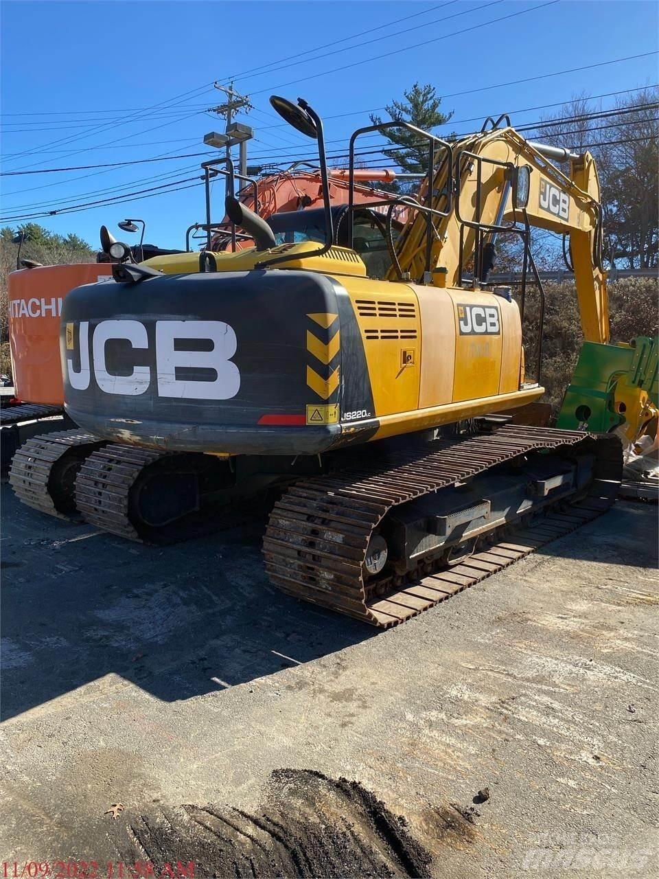 JCB JS220 Escavadoras de rastos
