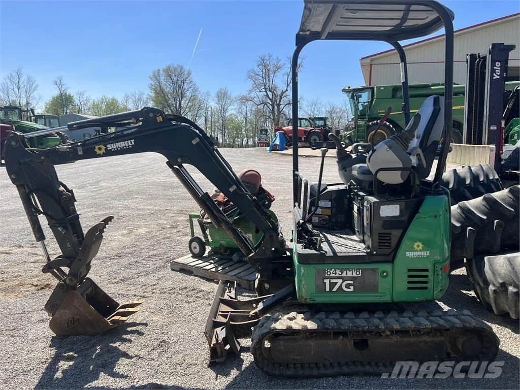 John Deere 17G Mini Escavadoras <7t