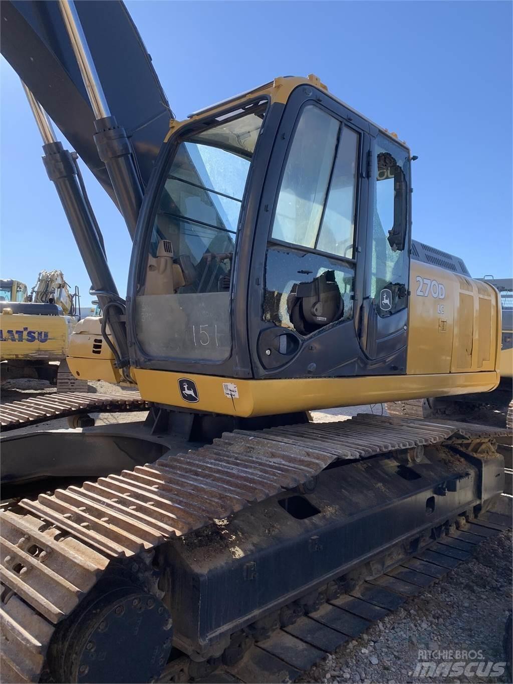 John Deere 270D LC Escavadoras de rastos