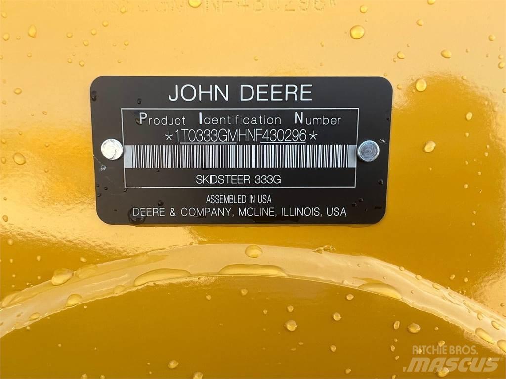 John Deere 333G Carregadoras de direcção deslizante