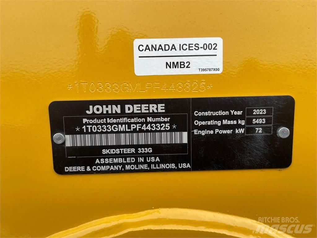 John Deere 333G Trituradoras florestais