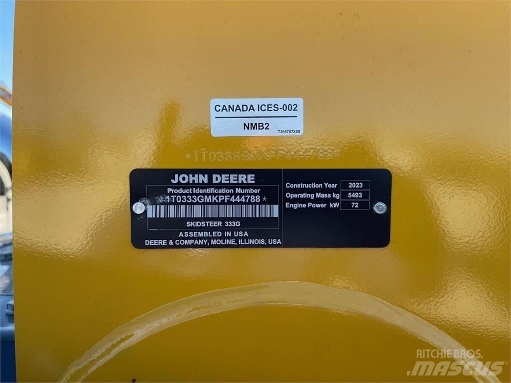 John Deere 333G Carregadoras de direcção deslizante