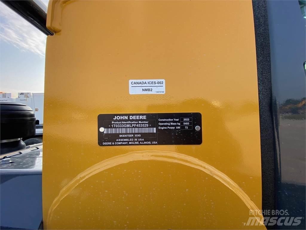 John Deere 333G Carregadoras de direcção deslizante
