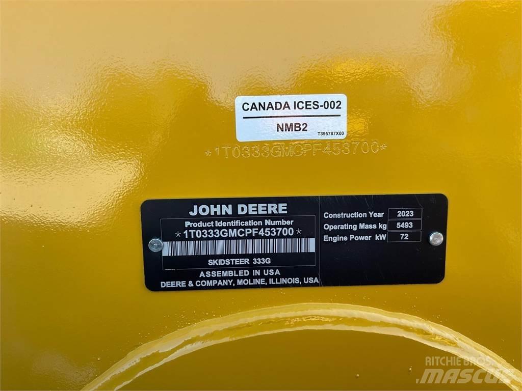 John Deere 333G Carregadoras de direcção deslizante