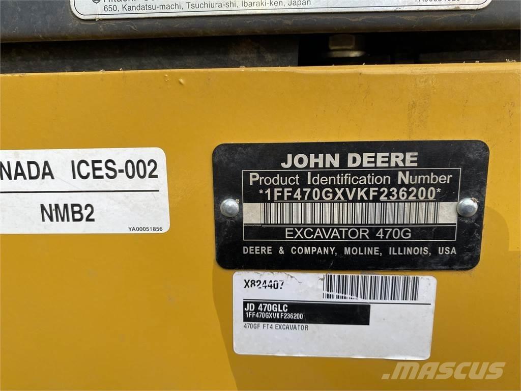 John Deere 470G LC Escavadoras de rastos