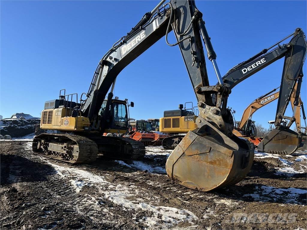 John Deere 470G LC Escavadoras de rastos