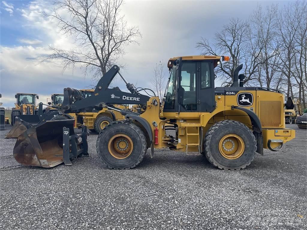 John Deere 624L Pás carregadoras de rodas