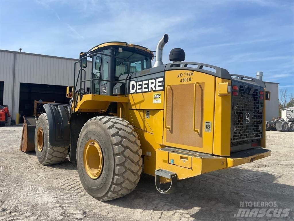 John Deere 744K Pás carregadoras de rodas