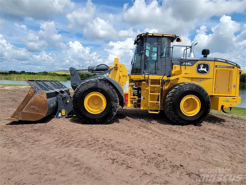 John Deere 744L Pás carregadoras de rodas