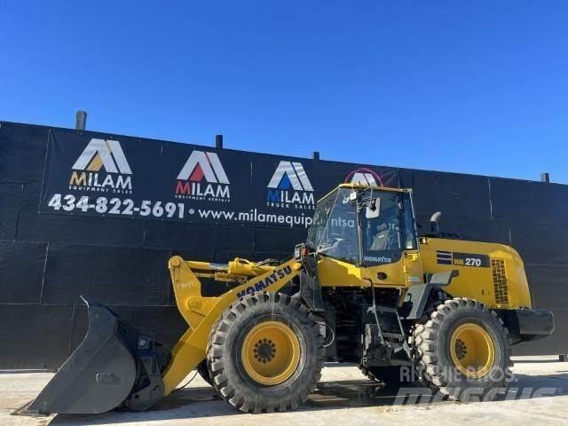 Komatsu WA270-8 Pás carregadoras de rodas
