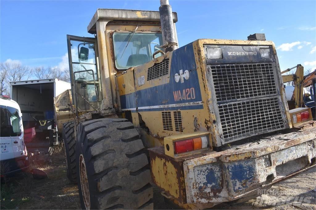 Komatsu WA420 Pás carregadoras de rodas