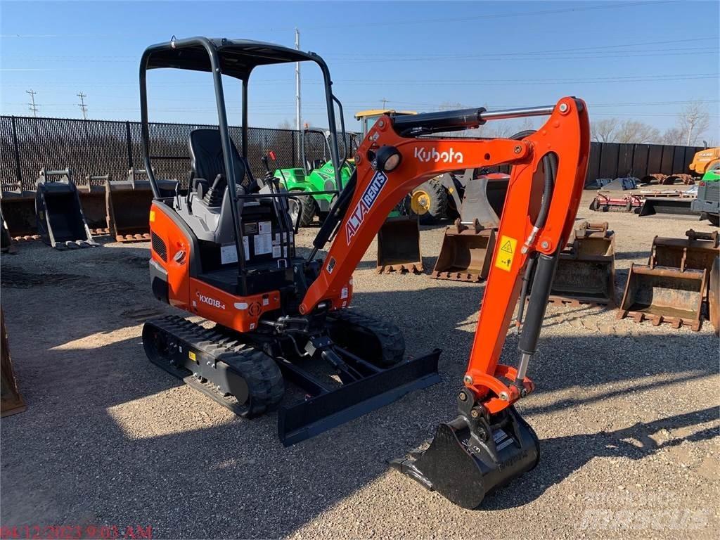 Kubota KX018-4 Mini Escavadoras <7t