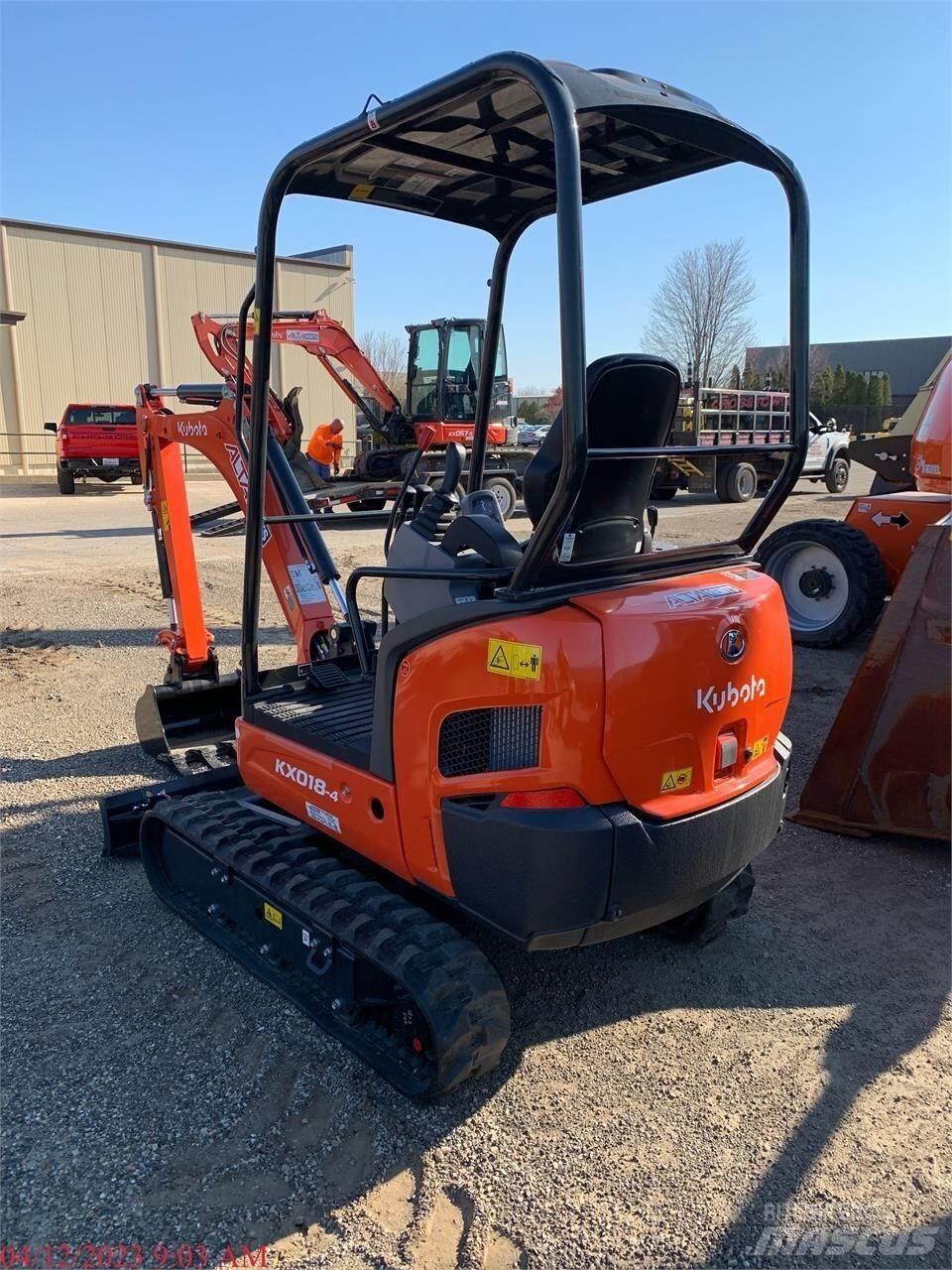 Kubota KX018-4 Mini Escavadoras <7t
