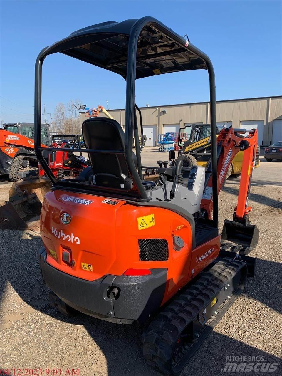 Kubota KX018-4 Mini Escavadoras <7t