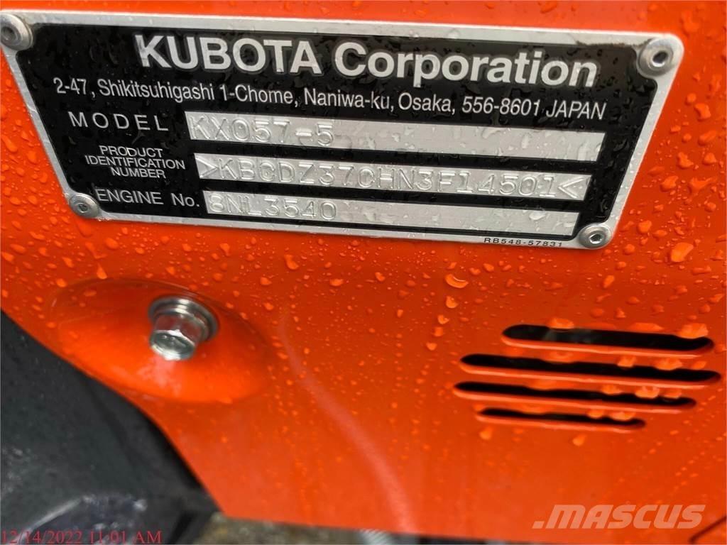 Kubota KX057-5 Escavadoras de rastos