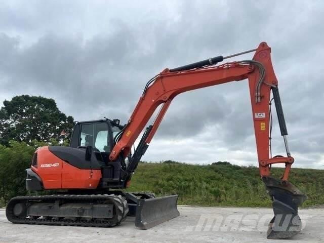 Kubota KX080-4A Escavadoras de rastos