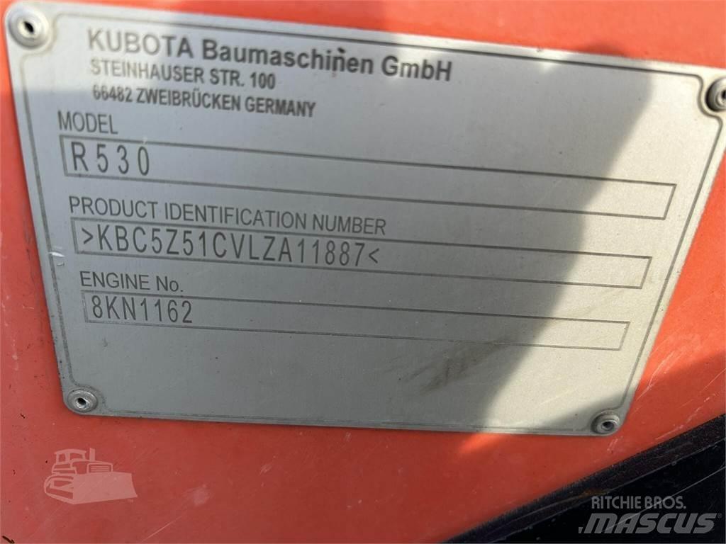 Kubota R530 Pás carregadoras de rodas