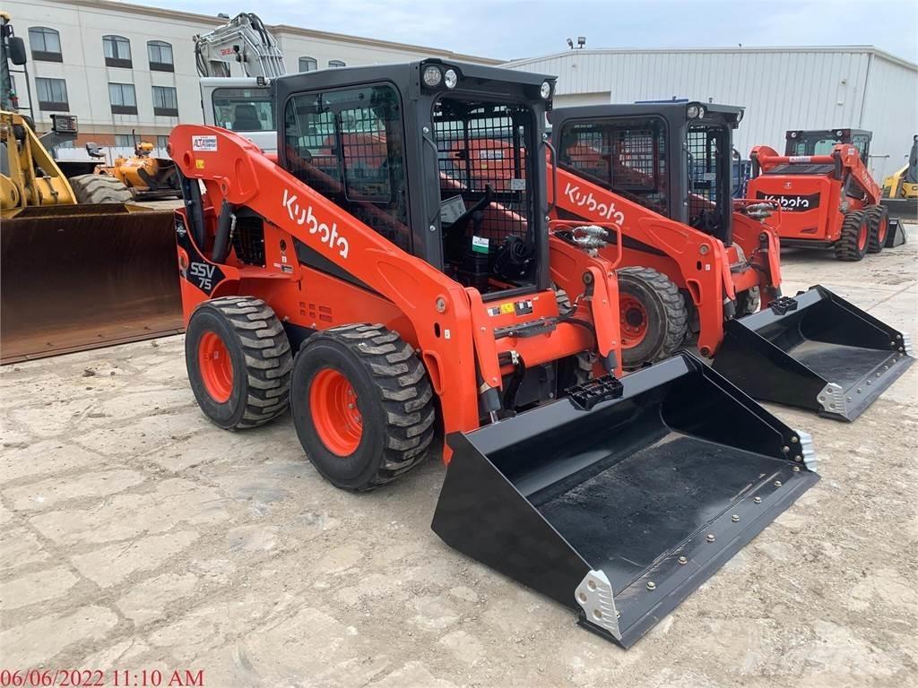 Kubota SSV75 Carregadoras de direcção deslizante