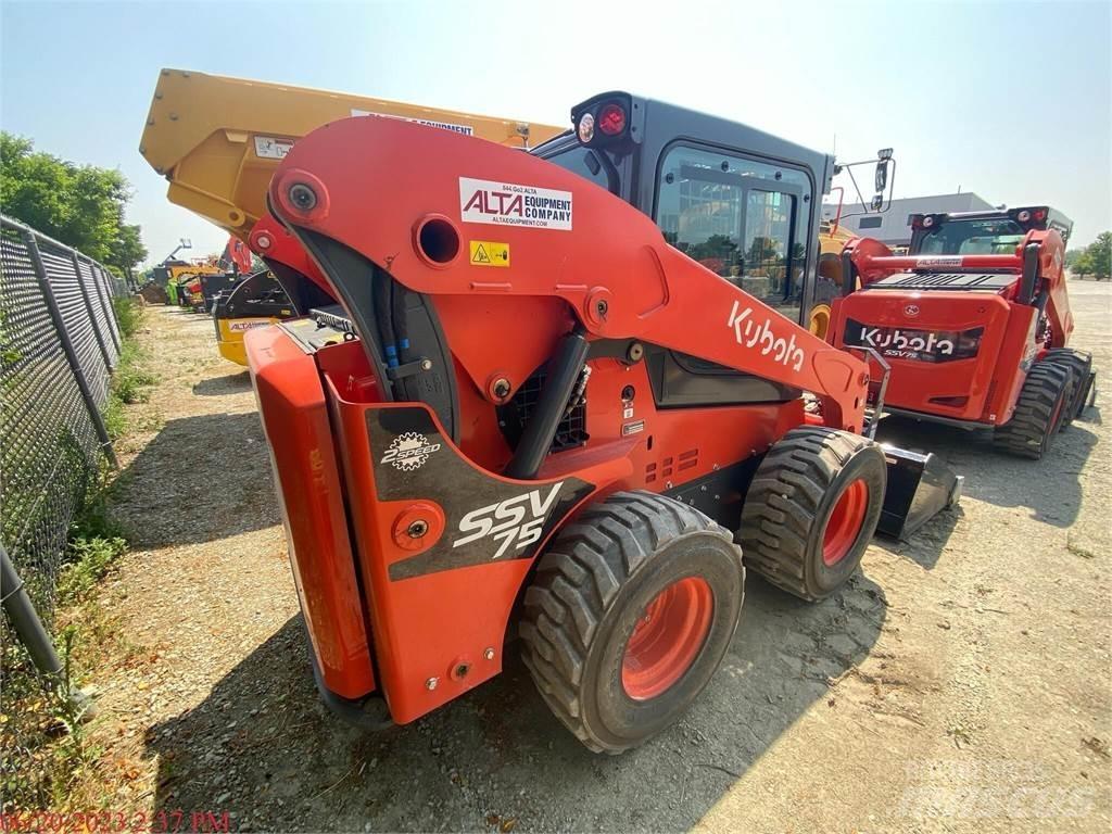 Kubota SSV75 Carregadoras de direcção deslizante
