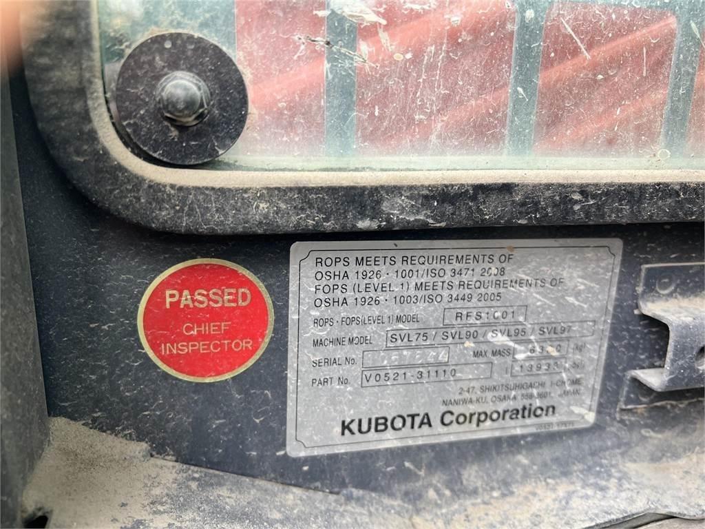 Kubota SVL75-2 Carregadoras de direcção deslizante