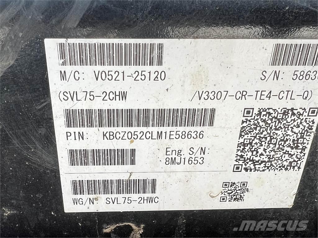 Kubota SVL75-2 Carregadoras de direcção deslizante