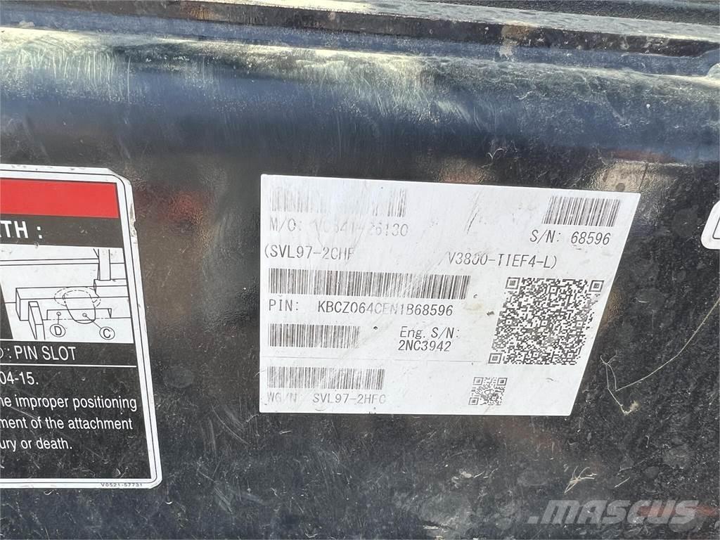 Kubota SVL97-2 Carregadoras de direcção deslizante