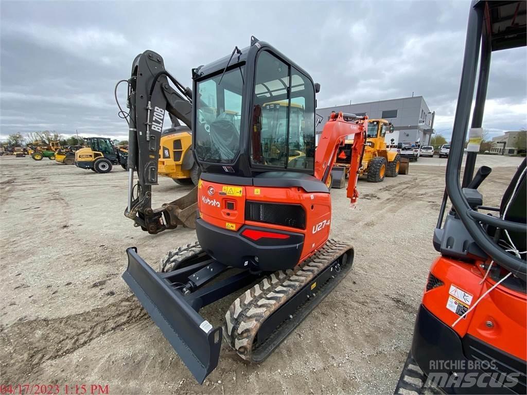 Kubota U27-4 Mini Escavadoras <7t