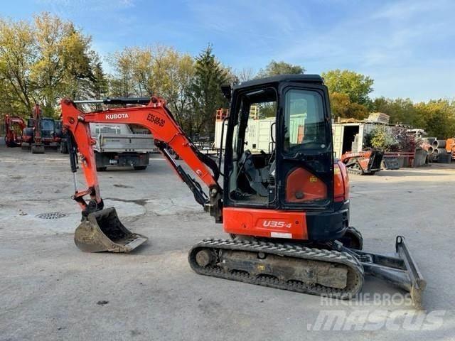 Kubota U35 Mini Escavadoras <7t