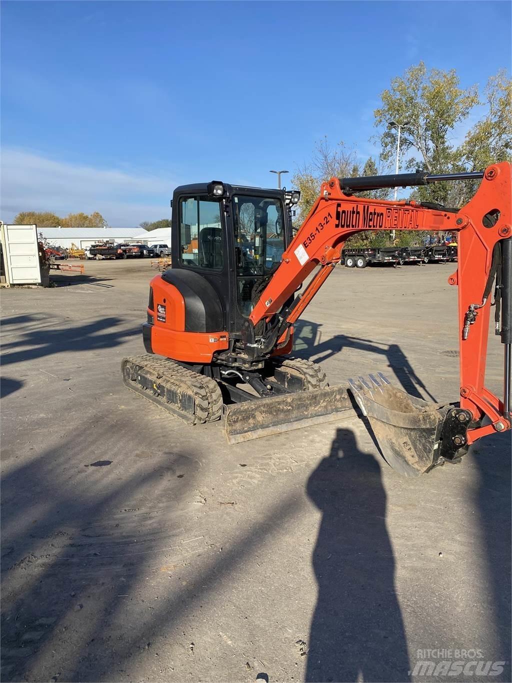 Kubota U35-4 Mini Escavadoras <7t