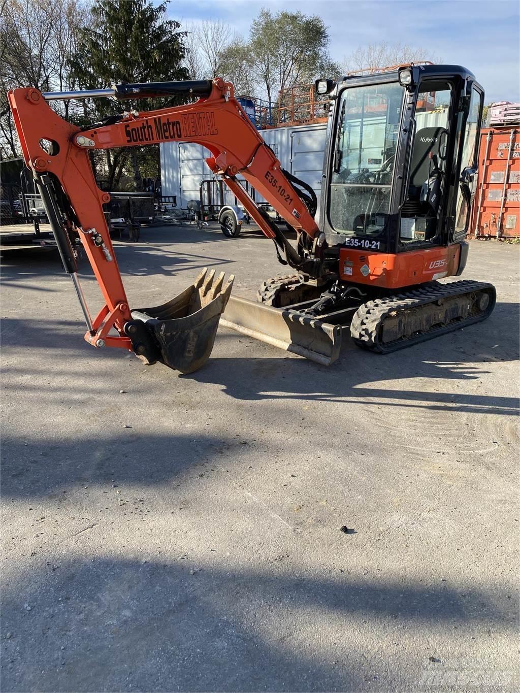 Kubota U35-4 Mini Escavadoras <7t
