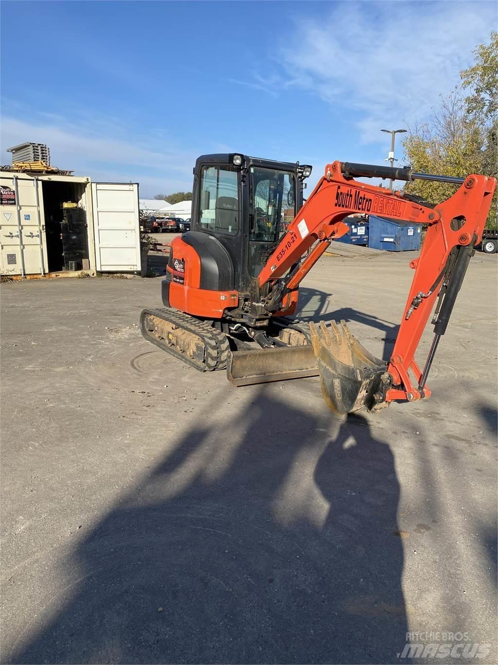 Kubota U35-4 Mini Escavadoras <7t
