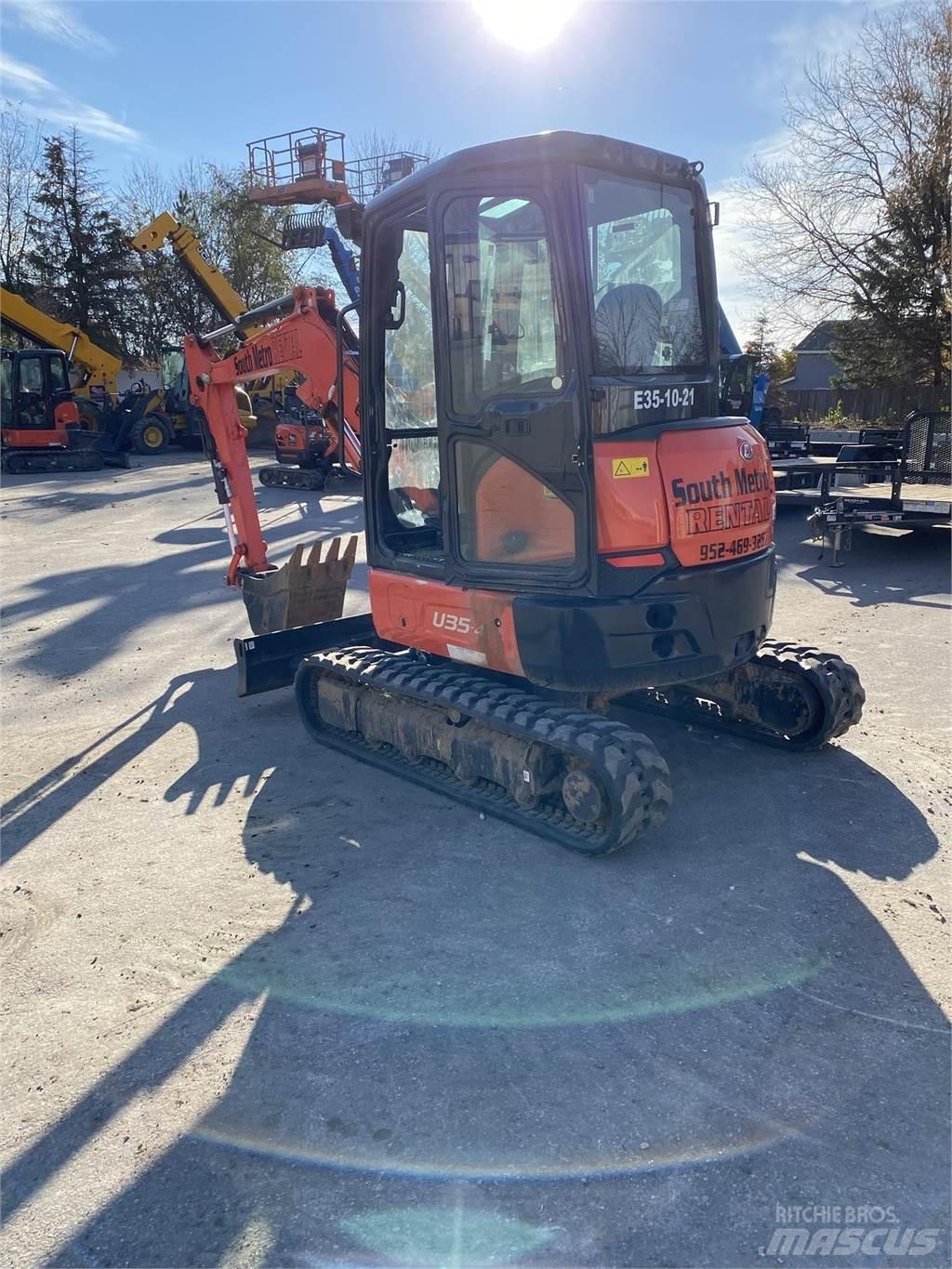 Kubota U35-4 Mini Escavadoras <7t