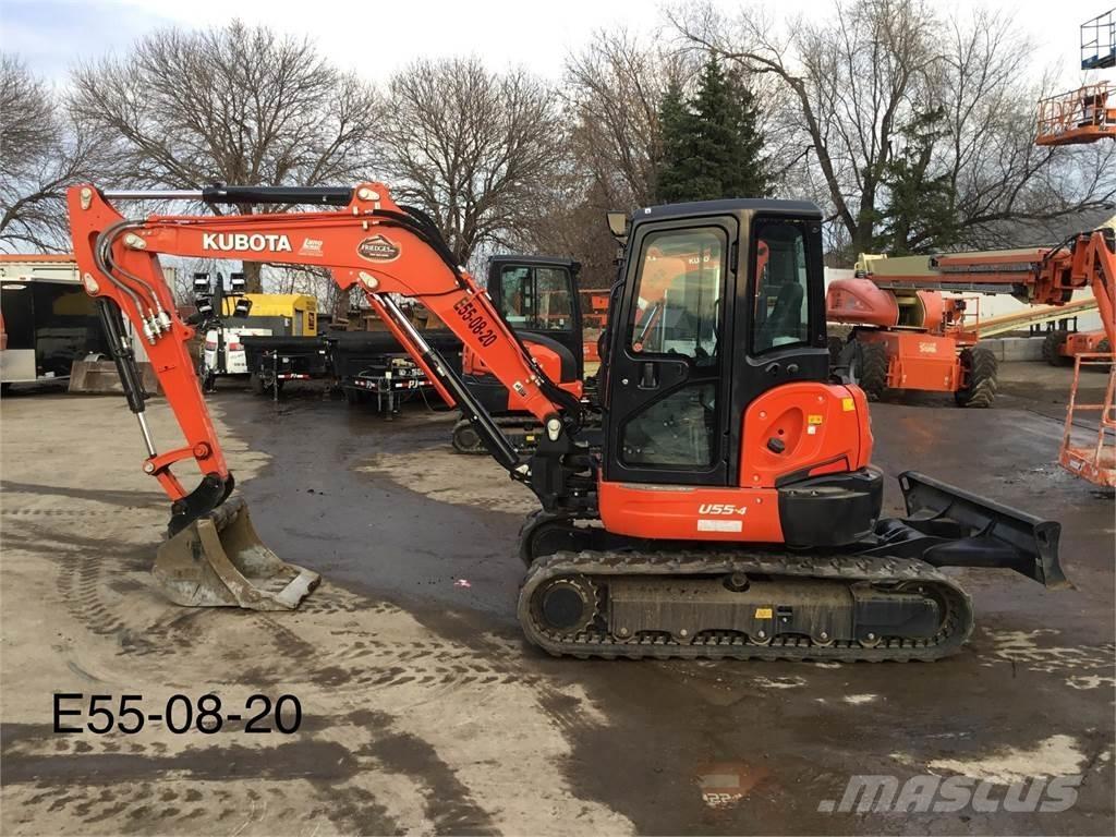 Kubota U55-4 Mini Escavadoras <7t