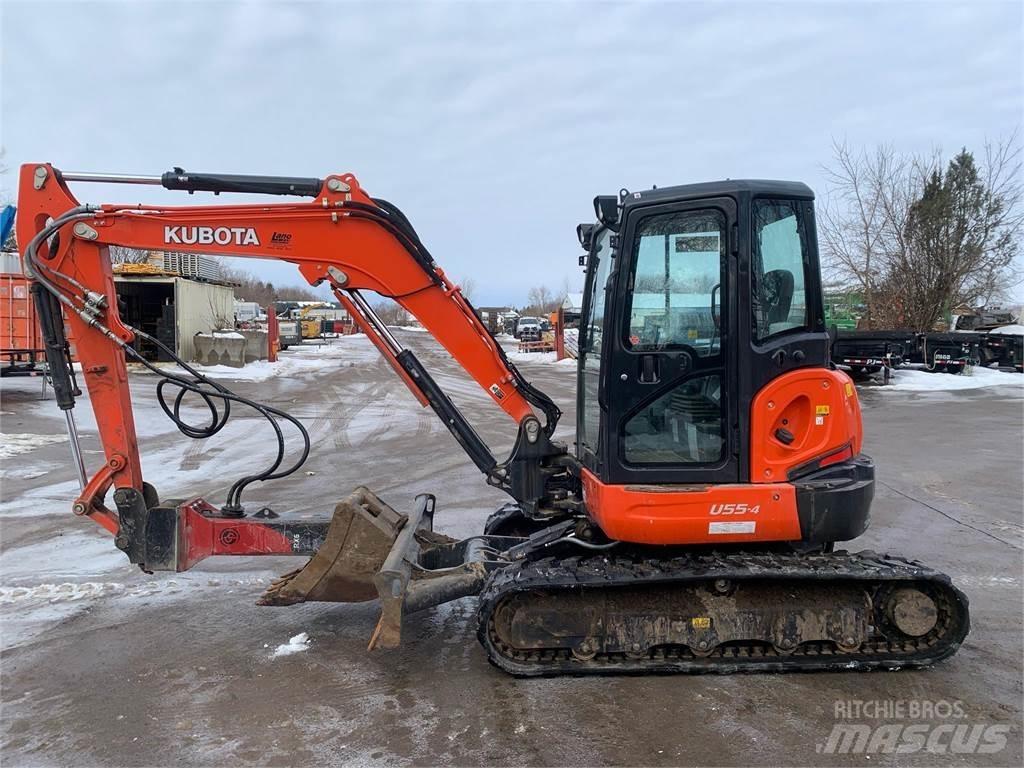 Kubota U55-4 Mini Escavadoras <7t