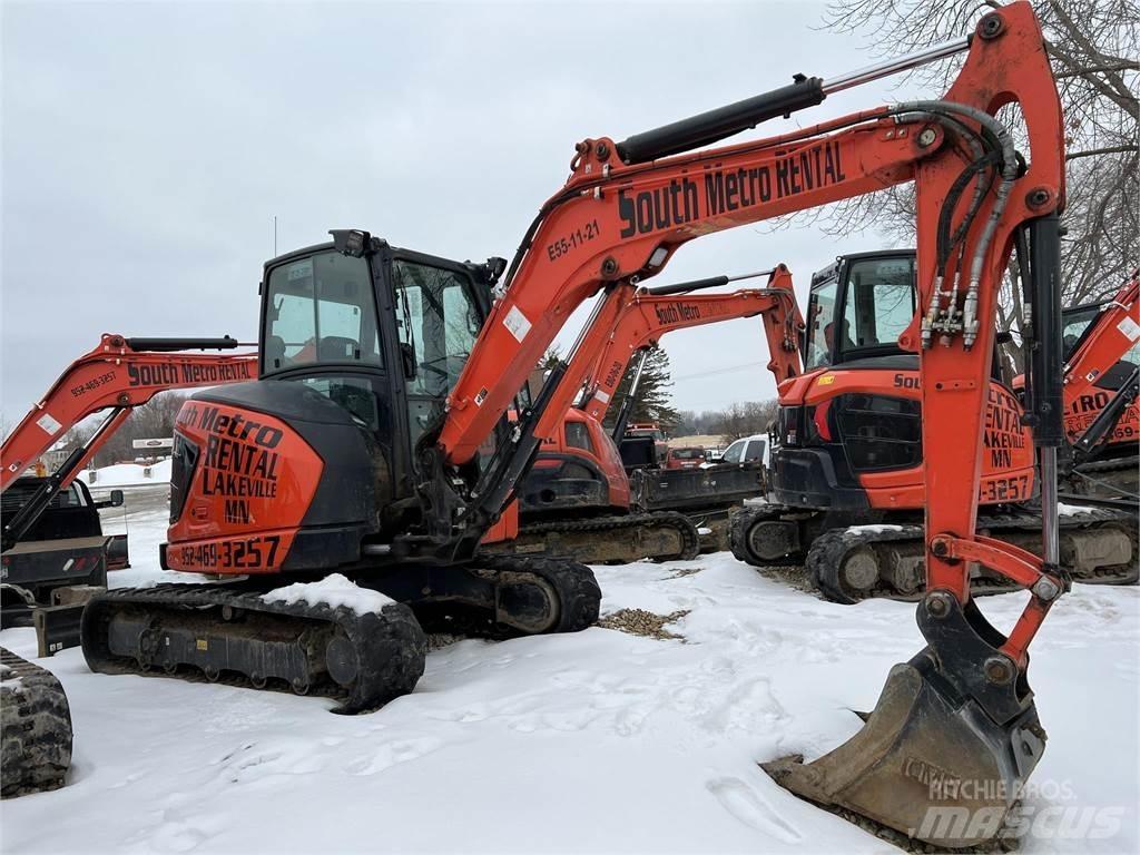 Kubota U55-5 Mini Escavadoras <7t