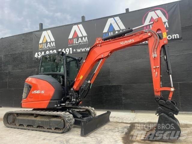 Kubota U56-5 Mini Escavadoras <7t