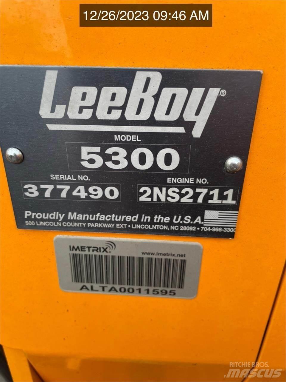 LeeBoy 5300 Pavimentadoras de asfalto