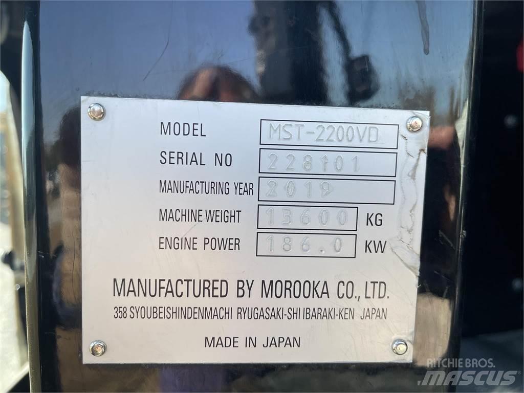 Morooka MST2200VD Dumpers de lagartas