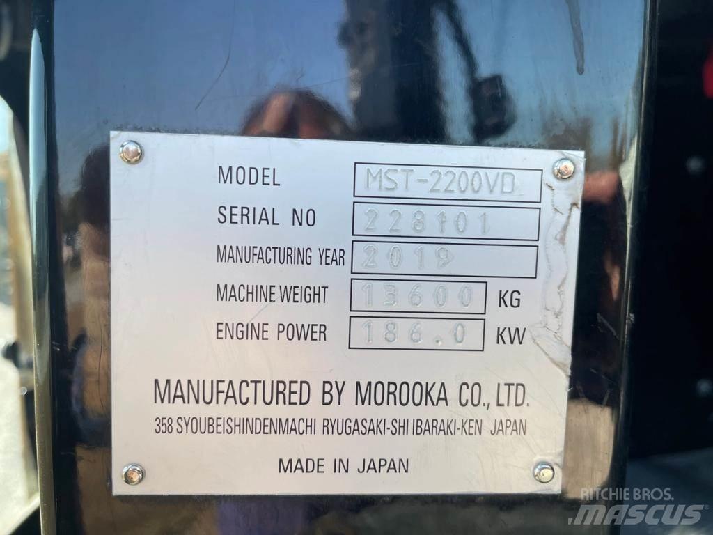 Morooka MST2200VD Dumpers de lagartas