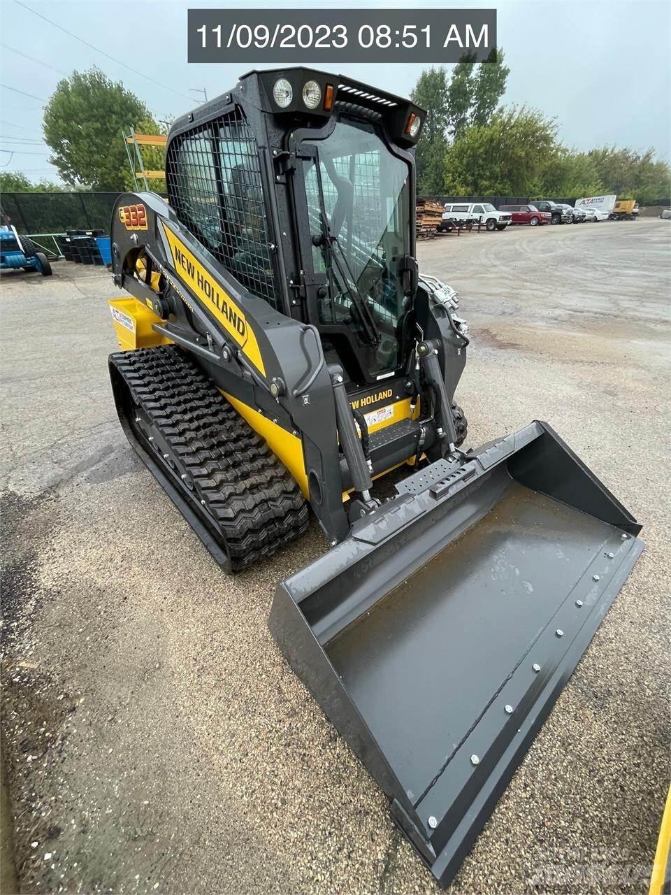 New Holland C332 Carregadoras de direcção deslizante