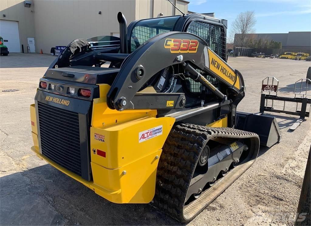 New Holland C332 Carregadoras de direcção deslizante