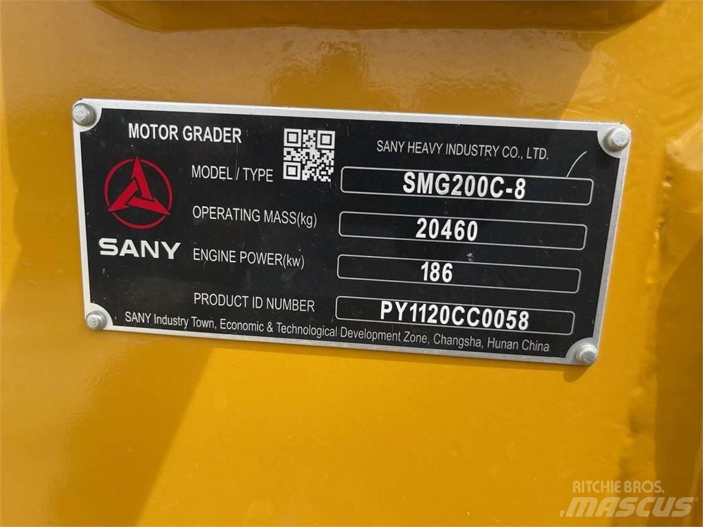 Sany SMG200C-8 Motoniveladoras