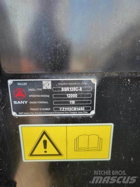 Sany SSR120C-8 Cilindros Compactadores tandem