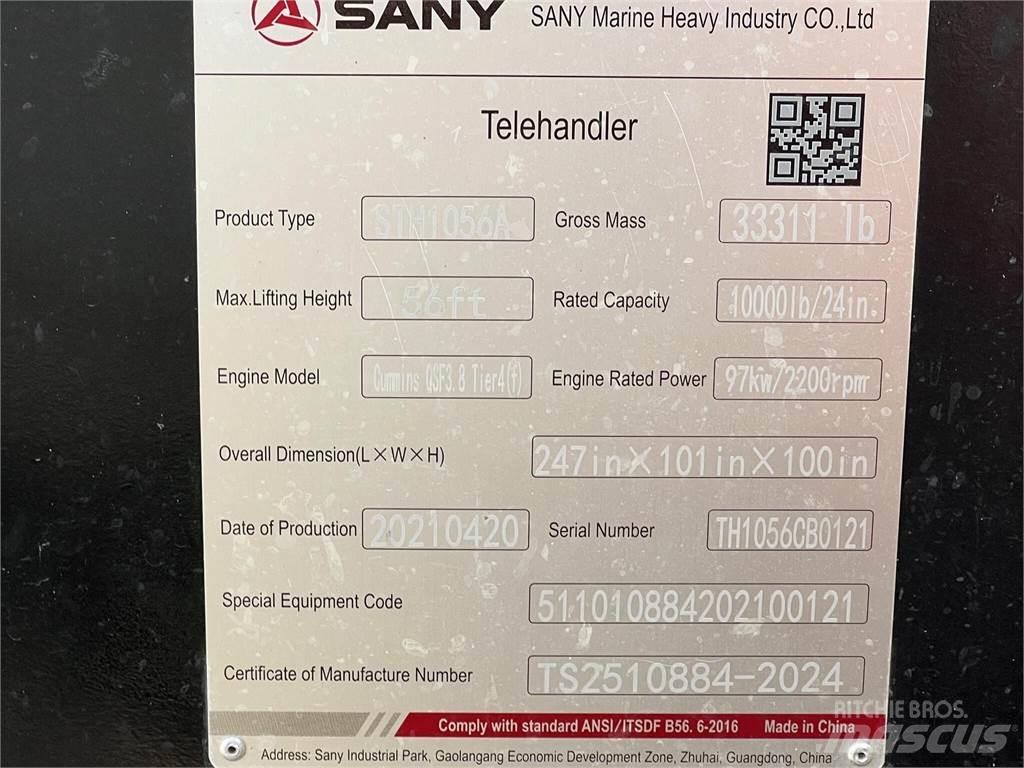 Sany STH1056A Manipuladores telescópicos