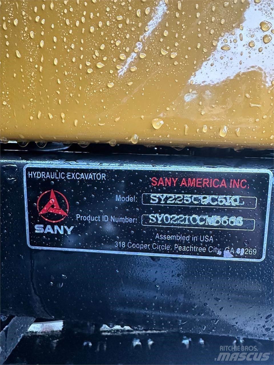 Sany SY225C Escavadoras de rastos