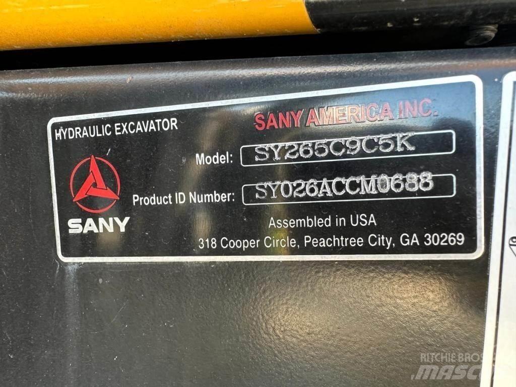 Sany SY265C LC Escavadoras de rastos