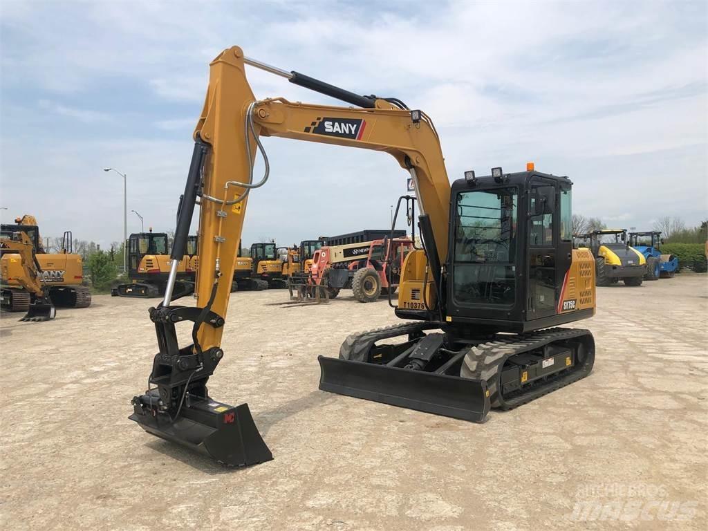 Sany SY75C Escavadoras de rastos