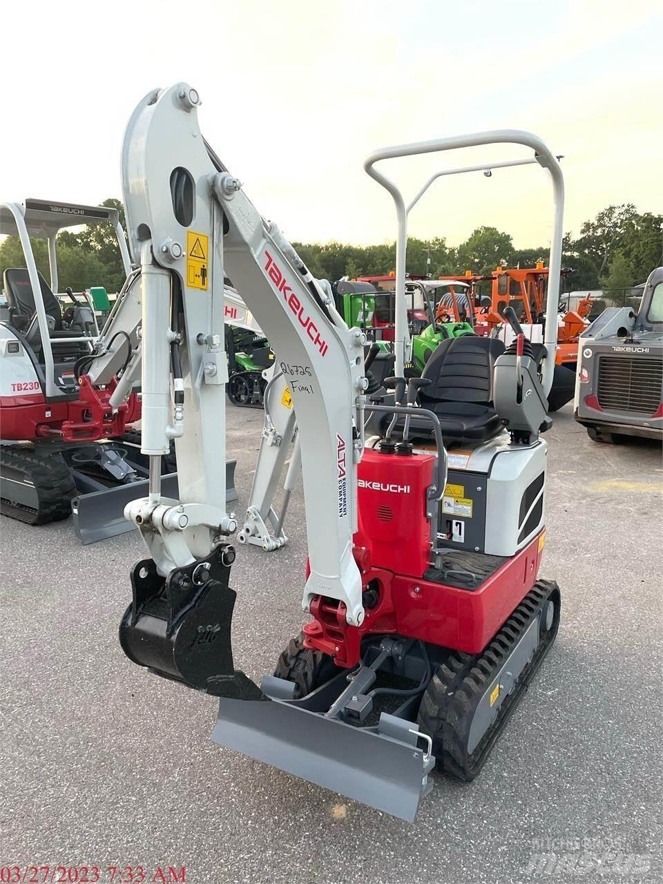 Takeuchi TB210R Mini Escavadoras <7t
