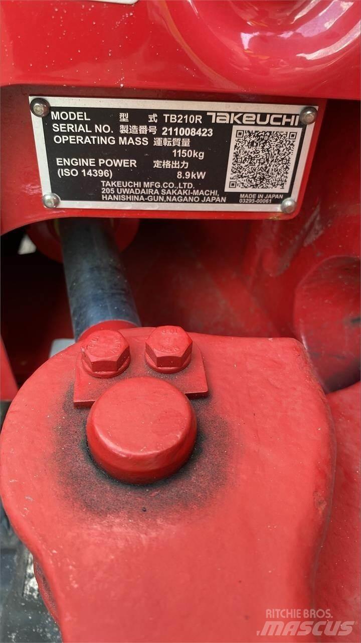 Takeuchi TB210R Mini Escavadoras <7t