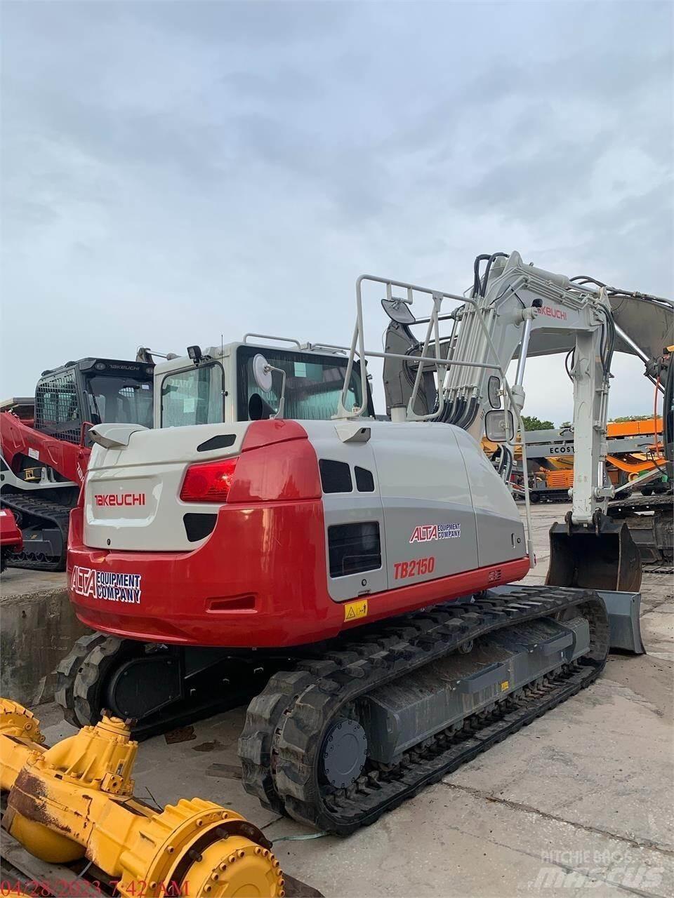 Takeuchi TB2150 Escavadoras de rastos